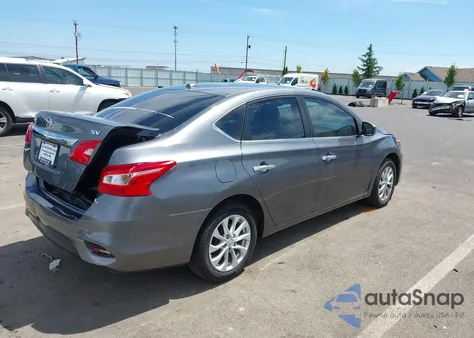 2018 Nissan Sentra Sv из США, поврежденный, VIN 3N1AB7APXJL626603